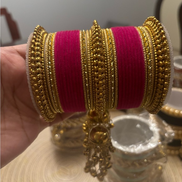 Salwar Kameez Jewelry - Indian bangles set